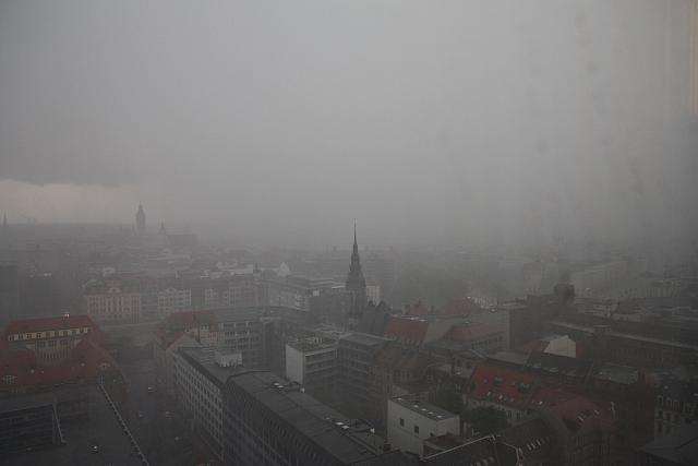 During a short storm